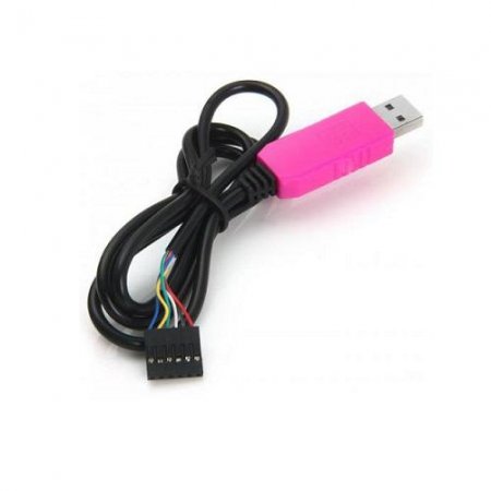 ماژول مبدل USB به سریال(UART TTL) بر مبنای چیپ PL2303TA همراه با کابل 4 ...