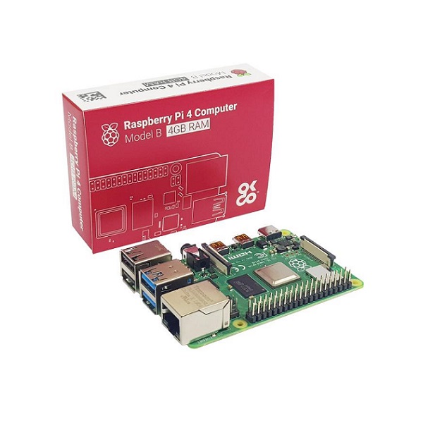 برد رسپبری پای Raspberry Pi 4 مدل B با حافظه RAM 4GB - عصر الکترونیک