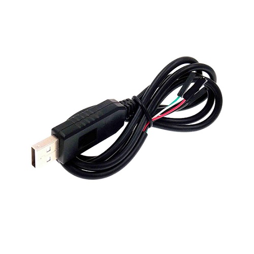 ماژول مبدل USB به سریال(UART TTL) بر مبنای چیپ PL2303HX همراه با کابل 4 ...